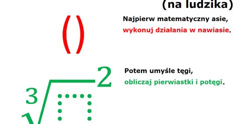 Blog Matematyczny Minor Matematyka Kolejno Wykonywania Dzia A