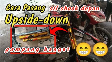 Cara Pasang Seal Shock D Tracker Youtube