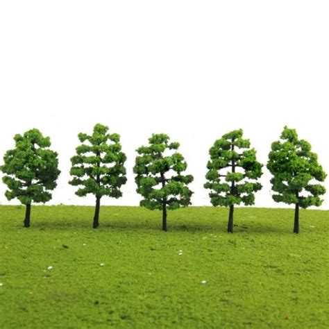 LOT DE 20 Arbres Mod Les Pour Diorama Ferroviaire Et Paysages De