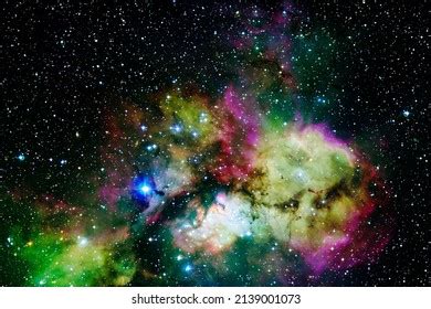 Outer Space Art Starfield Awesome Nebulae Stock Photo 2139001073 | Shutterstock