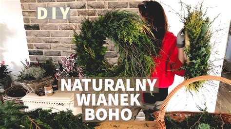 Jak Zrobi Wianek Boho Naturalny Z Zielonych Ga Zek Poradnik Krok Po