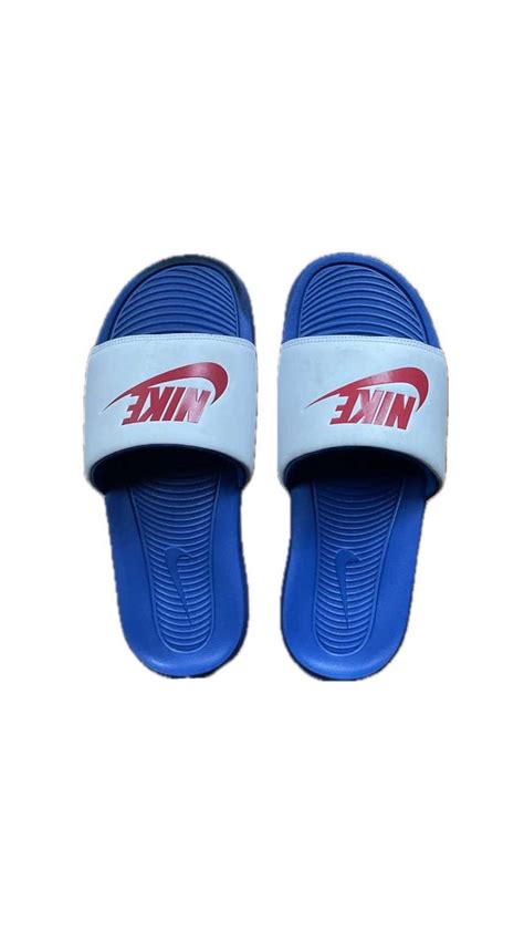 Nike Red White Blue Nike Slides Gem