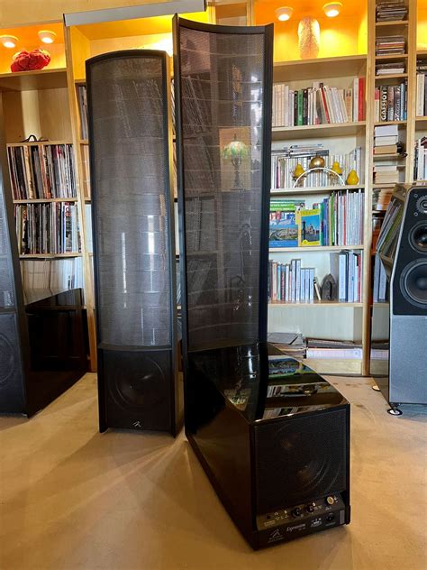 Enceintes Martin Logan Esl A Expression Hifi Espace Cin Ma