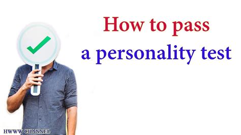 How To Pass A Pre Employment Personality Test Youtube