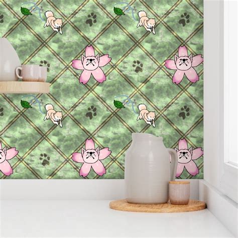 Blossom and Breeze emoji Wallpaper | Spoonflower