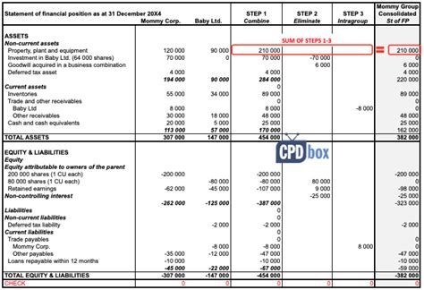 Example How To Consolidate Cpdbox Making Ifrs Easy