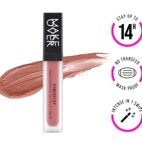 Jual Make Over Powerstay Transferproof Matte Lip Cream NUDE Edition Matte Lip Cream Limited