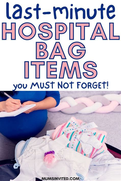 17 Last Minute Items For Your Hospital Bag Hospital Bag Hospital Bag Checklist Hospital Bag