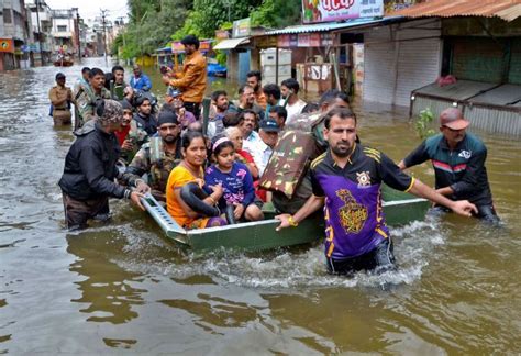 Floods Wreak Havoc In Maharashtra Ktaka Kerala India News