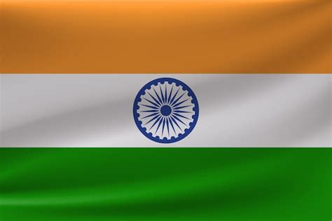 Premium Vector | Illustration of Indian flag background