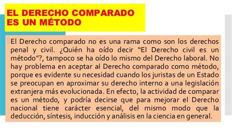 Derecho Comparado