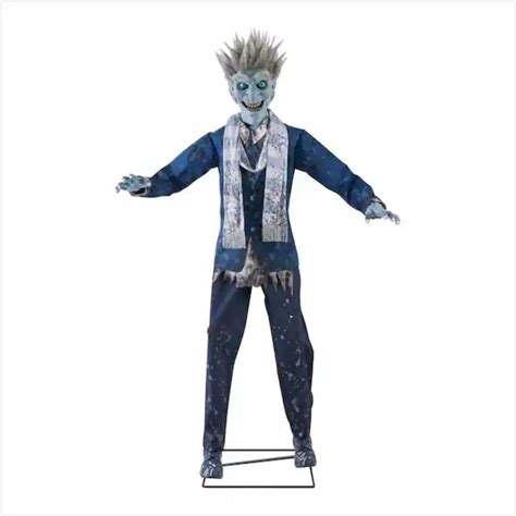 Amazon 6 Ft Animated LED Jack Frost Christmas Animatronic Prop