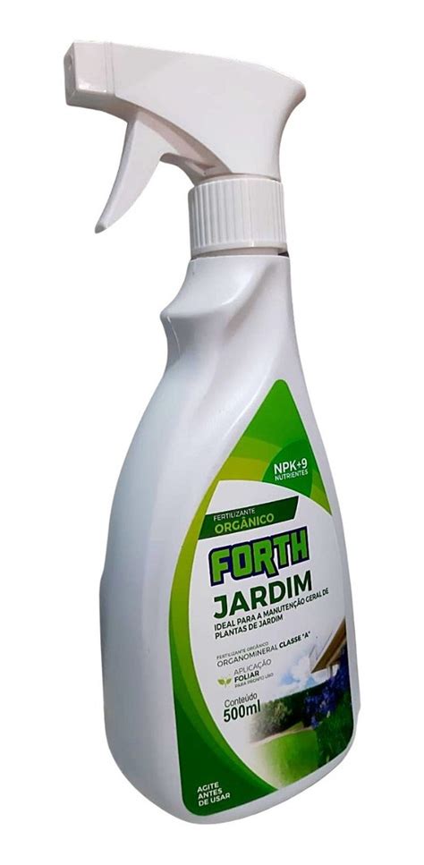 Fertilizante Adubo Orgânico Forth Jardim Pronto P Uso 500ml WORLD GARDEN