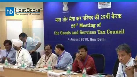 Highlights Of The 29th Gst Council Meet Hostbooks