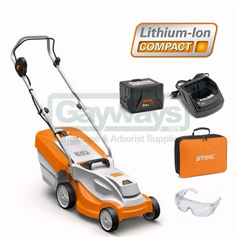 STIHL STIHL RMA 235 Battery Lawnmower + Battery & Charger + FREE Bag For Battery & Charger ...