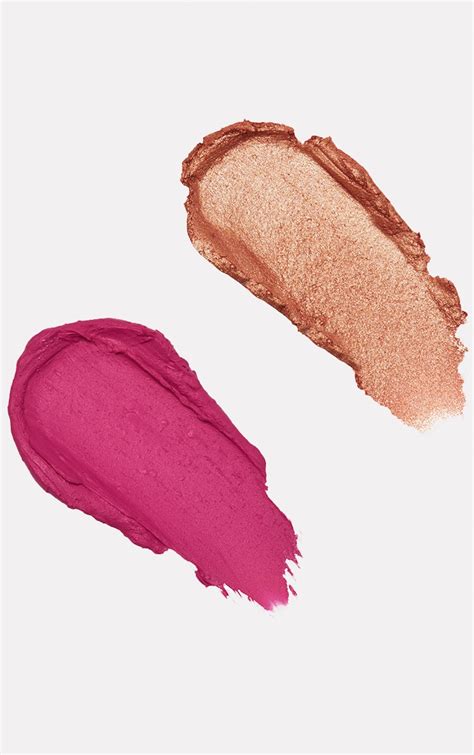 Makeup Revolution Stick Duo De Blush Enlumineur Champagne Shine