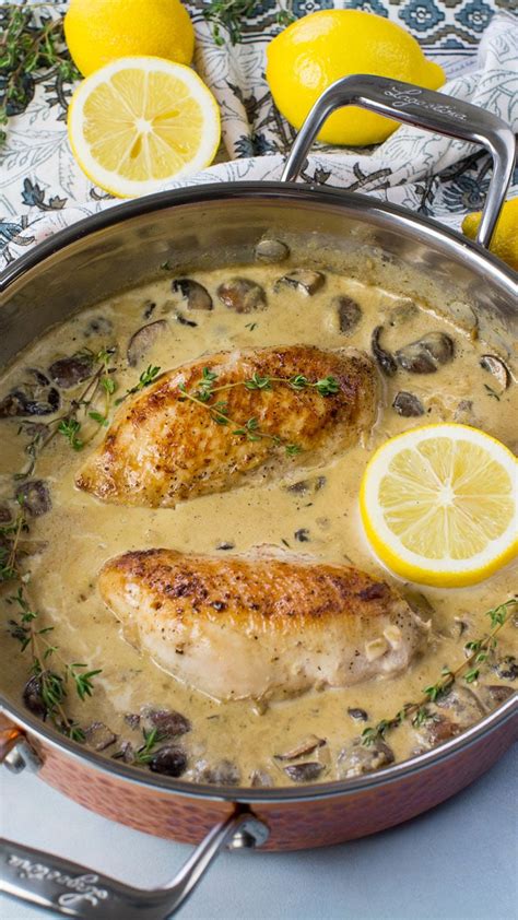 Lemon Thyme Chicken One Pan 30 Minutes Meals