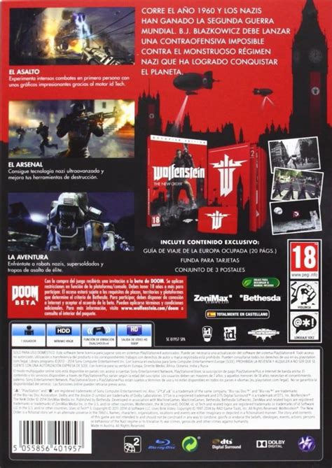 Wolfenstein The New Order Occupied Edition Ps4 Skroutzgr