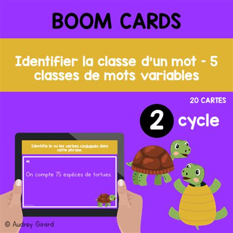 Ensemble Classe Des Mots E Cycle