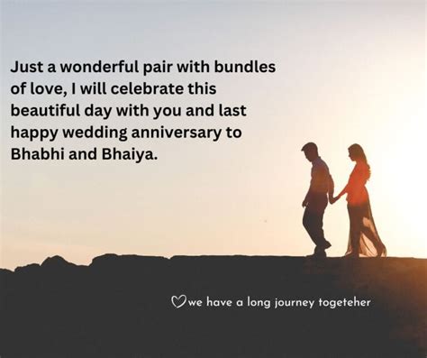 Touching Happy Anniversary Wishes For Bhaiya And Bhabhi Kekmart