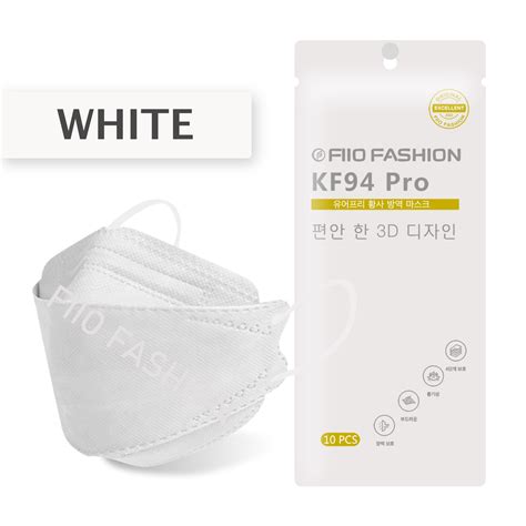 Fiio Pcs Kf Face Mask Original Korea Ply Non Woven Fda Approved