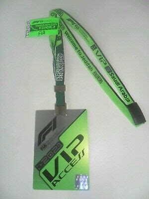 F1 Paddock Pass 2021 VIP STARTING GRID SAUDI ARABIA DEBUT JEDDAH