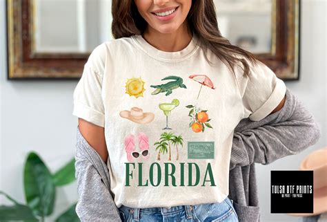 Dtf Florida Collage Transfer Tulsa Dtf Prints