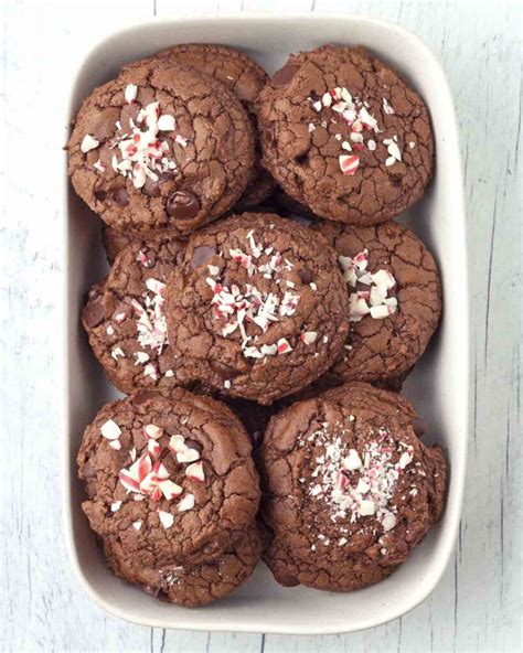 Vegan Chocolate Peppermint Cookies Delightful Adventures