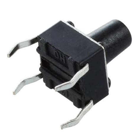 6x6x9MM Tactile 4 Pin Push Button Switch Rajshree Electronics