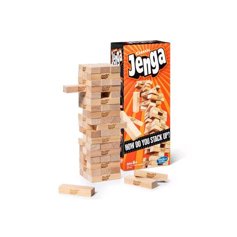 Hasbro Gaming Classic Jenga Game – Funzone