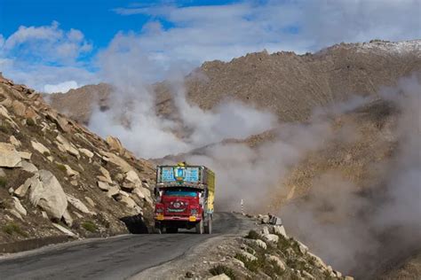 Ladakh S Leh Manali National Highway Reopens To Traffic After Months