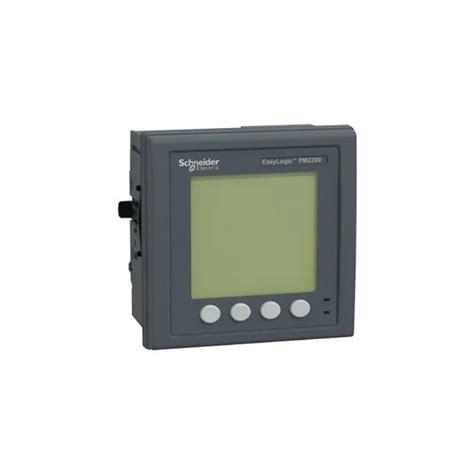 Schneider Pm2230 Power And Energy Meter Class 0 5s Up To 31st Harmonic Lcd Display Rs485