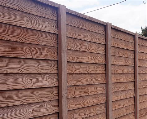 Woodcrete Precast Fence Installation Fence Installers