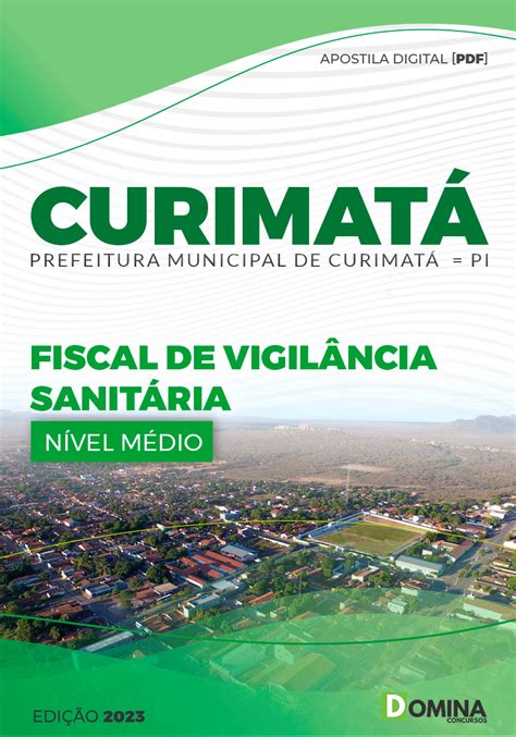 Apostila Concurso Pref Curimat Pi Fiscal Vigil Ncia Sanit Ria