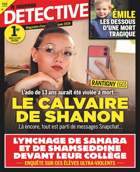 Le Nouveau D Tective N Achetez Aussi Vos Magazines L Unit