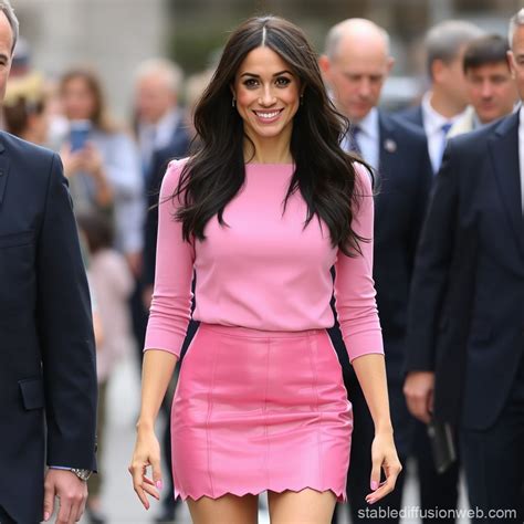 Meghan Markle In A Bikini From Behind Looking Over Her Shoulder Full Body Shot Prompts Stable