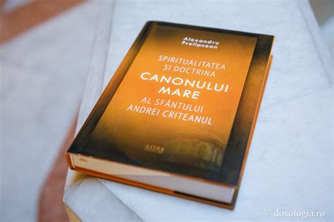 Ntreb Ri I R Spunsuri Despre Canonul Cel Mare Al Sf Ntului Andrei