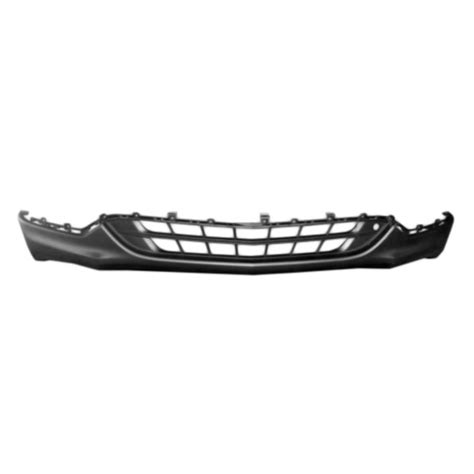 Front Bumper Cover Lower W Engine Block Heater Black Chevrolet