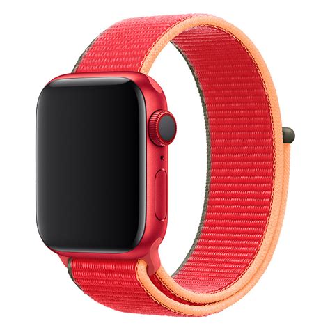 Bracelet Boucle Sport En Nylon Apple Watch Fraise