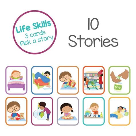 Printables Life Skill Sequencing Cards For Preschool — Speech And