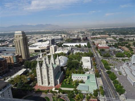 Great View From Observation Deck - Review of Church Office Building, Salt Lake City, UT ...