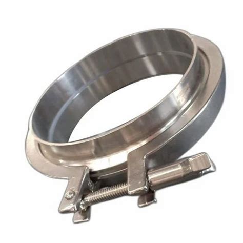 Stainless Steel Round Tc Clamp For Dairy Material Grade Ss At Rs