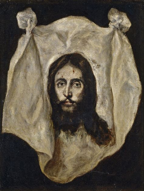 The Veil Of Saint Veronica El Greco St Veronica El Greco Paintings