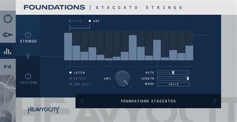 Foundations Staccato Strings VST Free Cinematic Strings Plugin