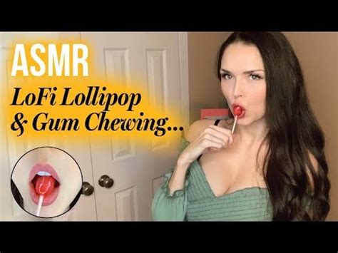 Asmr Lollipop Mouth Sounds Gum Chewing Lo Fi