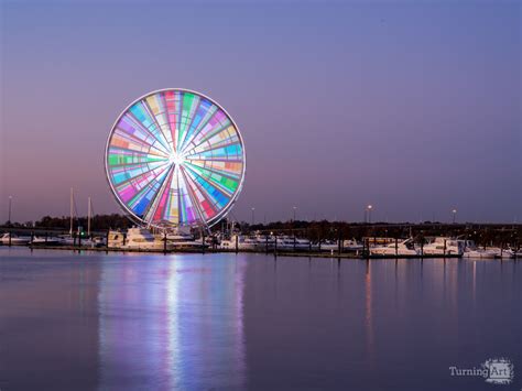 Ferris Wheel at National Harbor by Steven Heap - TurningArt