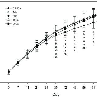 Body Weights Of Rats Results Are Presented As Means Sd N