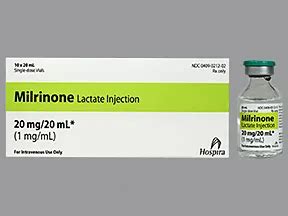 (milrinone) dosing, indications, interactions, adverse effects, and more