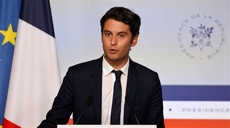 Qui Est Gabriel Attal Le Nouveau Premier Ministre Français