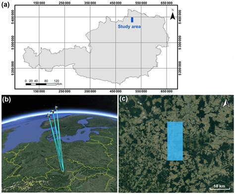 Satellite Image Acquisition For The Study Area A Overview Map Of